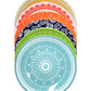 Individual Dinner Plate 10.5" Diameter in each of the 6 designs